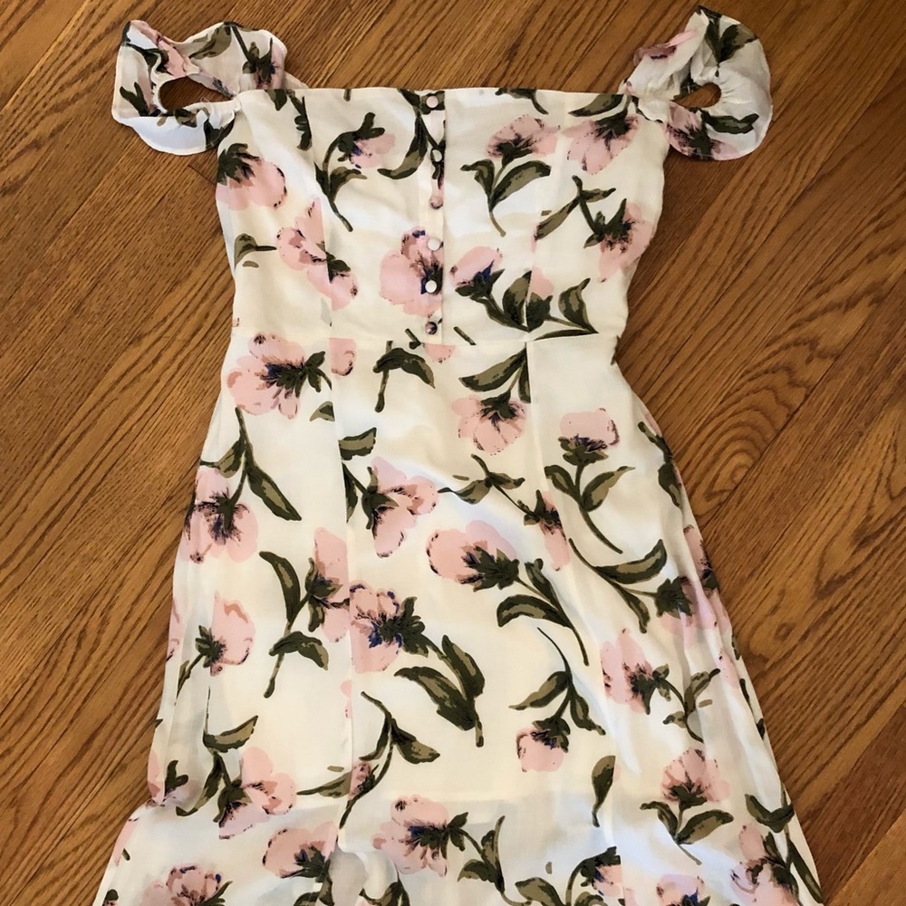 Floral floor length dress